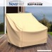 Budge P1W04TNNW1 Patio Chair Cover-Extra Large Rust-Oleum Neverwet Furniture 37 W x 39 Tall x 41 deep Tan - B07CFBBHL8