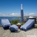 Classic Accessories Belltown Outdoor Stackable Patio Chair Cover - Weather and Water Resistant Patio Set Cover Blue (55-288-015501-00) - B00K4RLPZ8