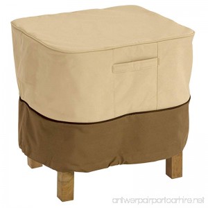 Classic Accessories Veranda Square Patio Ottoman/Side Table Cover - Durable and Water Resistant Patio Set Cover X-Large (55-645-051501-00) - B01FJMC18M