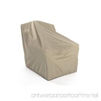 CoverMates – Outdoor Chair Cover – 35W x 40D x 37H – Elite Collection – 3 YR Warranty – Year Around Protection - Khaki - B001EZ8A4S