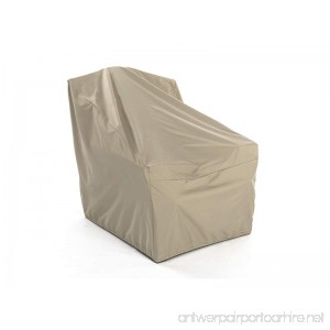 CoverMates – Outdoor Chair Cover – 35W x 40D x 37H – Elite Collection – 3 YR Warranty – Year Around Protection - Khaki - B001EZ8A4S