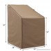 Finnhomy Outdoor Patio Chair Cover High Back Waterproof Large Outdoor Furniture Cover Weather/Fade Resistant 36 L X 28 D X 45 H - B071L84RC2
