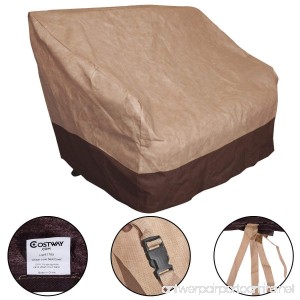 Furinho Bush - Waterproof All-Seasons Outdoor Loveseat Wicker Chairs Cover Furniture Protection YRS 1036 - B01MQNOP4P
