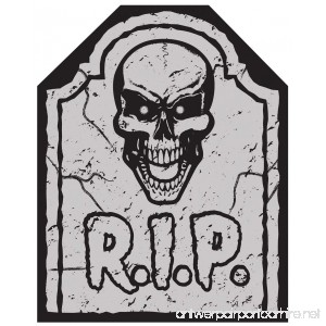 Graveyard Skull Tomb Chair Cover - B014HVNMV6