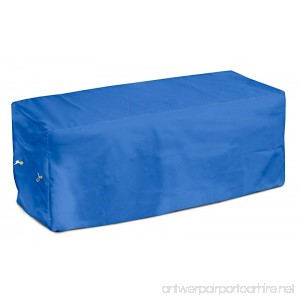 KOVERROOS Weathermax 04207 8-Feet Bench Cover 96-Inch Width by 25-Inch Diameter by 36-Inch Height Pacific Blue - B007OSK6XW