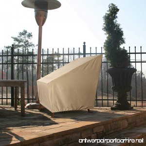 Patio Armor SF46612 Ripstop Extra Large Patio Cover XL Chair Taupe - B07B69CFPC