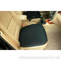 Top Star Store Car Seat Covers Premium Car Seat Cushion Ice Hemp Breathable Seat Cushion Cover Pad Mat for Auto Car Office Chair (Black) - B016F6B6OG