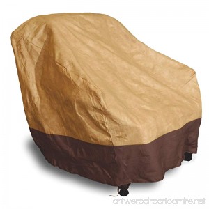 Waterproof Outdoor High Back Patio Rattan Chair Seat Furniture Cover Protection - B01H0IPTRI
