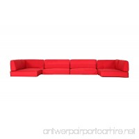 BroyerK Cushion cover for 7pcs outdoor sofa rattan set - B075SMQ9PW