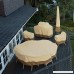 Classic Accessories Veranda Patio Square Table and Chairs Cover for 8-Chair - Durable and Water Resistant Patio Set Cover (55-228-011501-00) - B00HNJVWRQ