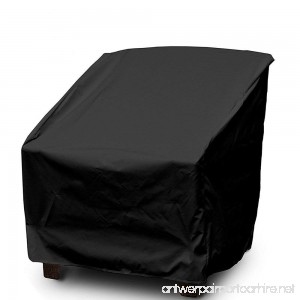 COBANA Patio Furniture Recliner Set Cover Lounge Chaise Cover 84 (L) x34 (W) x34/17(H) in Waterproof (31 (L) x27.5 (W) x40/27.5 (H) in) - B01M0A242I