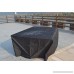 Direct Wicker Rectangular Patio Table & Chair&Sofa Set Cover - Durable and Water Resistant Outdoor Furniture Cover black Large up to 94Inches Long (94x75x35 inches) - B071SH9WBM