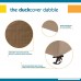 Duck Covers Essential Round Patio Table & Chair Set Cover Fits Outdoor Round Patio Table and Chair Sets 76 in. Diameter - B00N16K61S