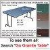 Go Granite Fitted Picnic and Banquet Table Cover Green - B079KKYZG8