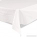 TBLBIO1403WH - Tablemate Banquet Size Plastic Table Cover Roll - B00BT35A8Y
