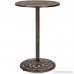 Best Choice Products Outdoor Bar Height Cast Aluminum Bistro Table (Copper) - B075H2M8CJ
