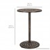 Best Choice Products Outdoor Bar Height Cast Aluminum Bistro Table (Copper) - B075H2M8CJ
