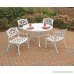 Home Styles 5552-32 Biscayne Round Outdoor Dining Table White Finish 48-Inch - B007PLXCL6