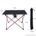 Outdoor Folding Table And Chairs Aluminum Portable Table Lightweight Double Layer Oxford Cloth Picnic Table - B07G3VPB2V