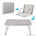 Fanala Aluminum Folding Table Portable Lightweight Outdoor Picnic Camping Table Laptop Desk (US STOCK) (Gray) - B07DR9DRQ5