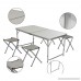 Lykos 4 Ft Folding Table Portable Multipurpose Folding Table Indoor Outdoor Picnic Party Dining Camping Table White - B07D4B9QGC