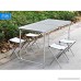 Lykos 4 Ft Folding Table Portable Multipurpose Folding Table Indoor Outdoor Picnic Party Dining Camping Table White - B07D4B9QGC
