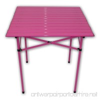 Table in a Bag TA2727F Tall Aluminum Portable Table with Carrying Bag  Fuchsia - B00Q6DP2TY