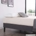 Classic Brands DeCoro Claridge Upholstered Platform Bed | Metal Frame with Wood Slat Support | Grey Queen - B079V5BMX5