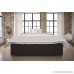 DHP Maven Platform Bed with Upholstered Linen and Wooden Slat Support and Under Bed Storage Grey Size - Grey - B073DX8Z28