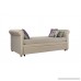 DHP Sophia Upholstered Daybed and Trundle Classic Design Twin Size Tan - B00TI5S0AA
