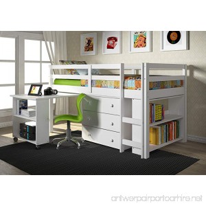 Donco Kids Low Study Loft Bed - B012B645ME