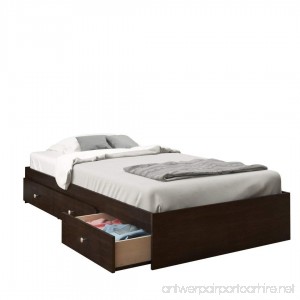 Nexera 4600 Pocono 39-Inch Storage Bed Frame Twin Espresso - B004TN6O0Y