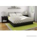 South Shore Step One Platform Bed with Storage Full 54-Inch Pure Black - B001IWO76C