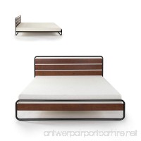 Zinus Horizon Metal & Wood Platform Bed with Wood Slat Support  Full - B0721NMYW3