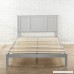 Zinus Wood Country Style Platform Bed with Headboard/No Box Spring Needed/Wood Slat Support King - B075GX2N73