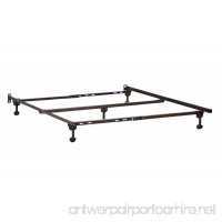 Atlantic Furniture Metal Bed Frame with Rug Rollers  Twin  Twin XL  Full  Queen - B00A3Q7JAU