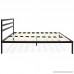 Best Choice Products 14 Platform Metal Bed Frame w/Wooden Slat Support Headboard (Queen) - B07734BPJX