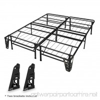 Best Price Mattress New Innovated Box Spring Metal Bed Frame with 2 brackets  King - B0052979VC