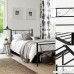 GreenForest Twin Bed Frame Metal Platform with Stable Metal Slats Stable Headboard and Footboard/Black Twin - B01N59YZGY