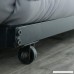 Walker Edison Twin Roll-Out Trundle Bed Frame Black - B004I5BGEM