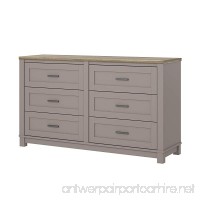 Ameriwood Home Carver Dresser  Gray - B075NN29FG
