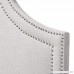 Baxton Studio Guifford Modern & Contemporary Fabric Upholstered Headboard King Greyish Beige - B01CJZWZVU
