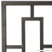 Fashion Bed Group Miami Metal Headboard with Squared Tubing and Geometric Design Coffee Finish King - B002TMX2YI