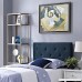 Modway Terisa Upholstered Fabric Tufted Twin Size Headboard in Azure - B01L959DAC