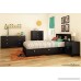 South Shore Furniture 39'' Karma Bookcase Headboard Twin Pure Black - B00H24F74G