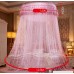BEIRU Dome To Increase Mosquito Net Landing Floor Lace Installation Nets Ceiling Increase Encryption Ceiling Net ZXCV (Color : White Size : 2.2m) - B07FJPWL83