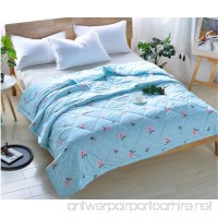 BEIRU Summer Cool And Lively Printed Aloe Cotton Is The Core Bed Linen In Summer Clean Quilt Air Conditioner ZXCV (Color : 1 Size : 100150cm) - B07FJPRFZY