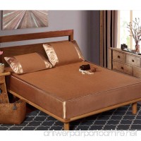 BEIRU Summer Mat Ice Silk Mat Wholesale Bed Three Sets Of 1.5m/2m Jacquard Rattan Seat Kit ZXCV (Color : 1  Size : 200230cm) - B07FD98VHC