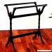 Quilt Racks Free Standing Wood Contemporary Cherry Rustic Simple Traditional Two Bar Scroll Rack & E-Book - B07DP1GN3M